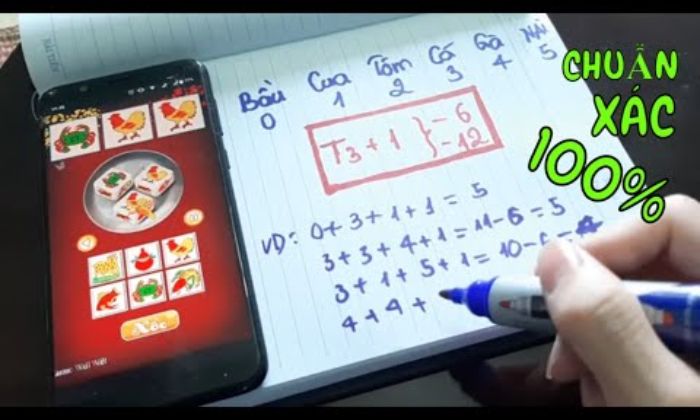 chơi bầu cua trên điện thoại